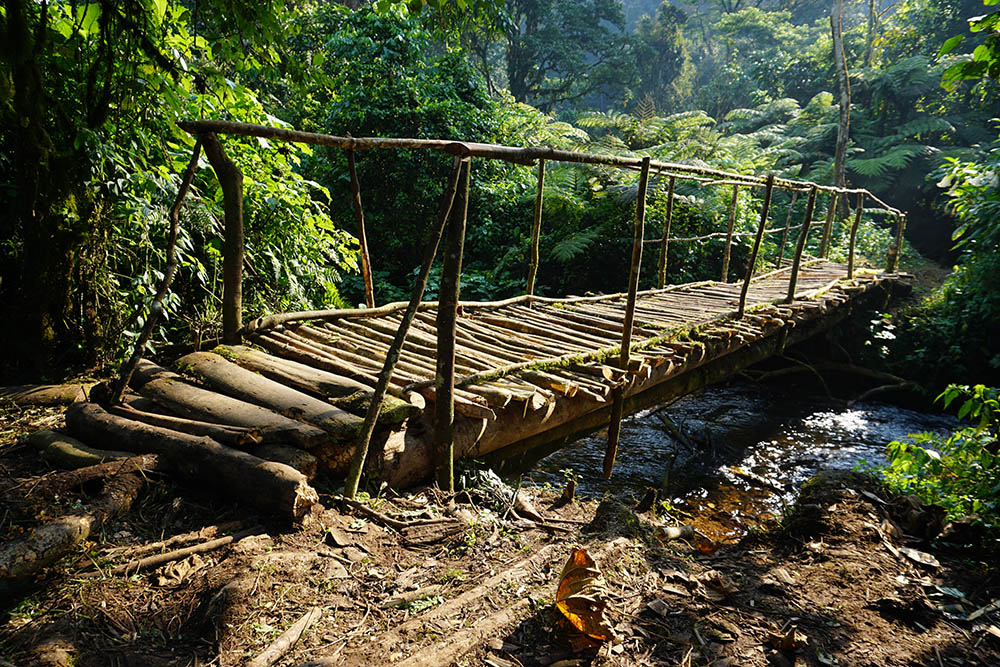 Brücke in Uganda