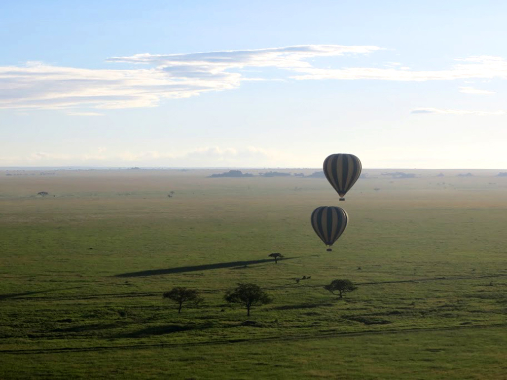 Ballon, Landschaft