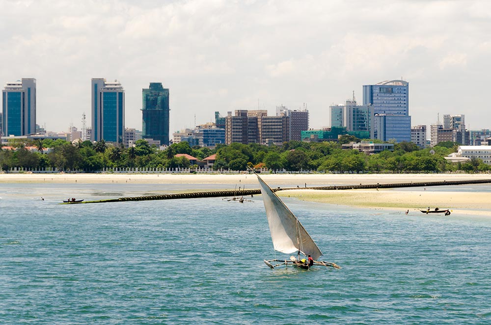 Dar Es Salaam Skyline