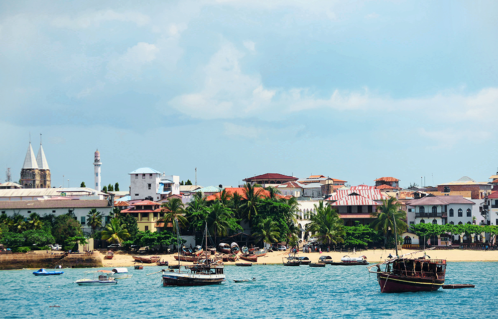 Sansibar, Stadt, Meer, Boote